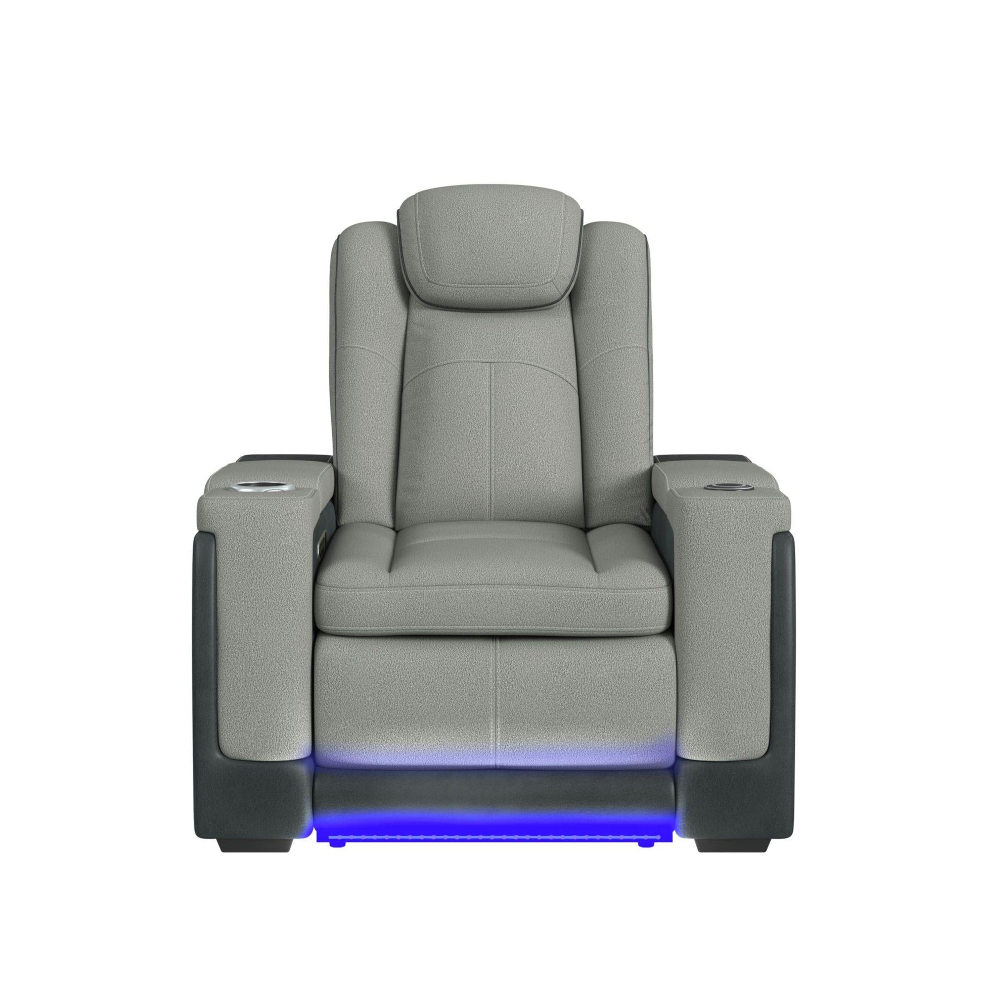 Elements International Lantana U - 13660 - 10562 - 105PP Power Motion Recliner - American Furniture of Slidell