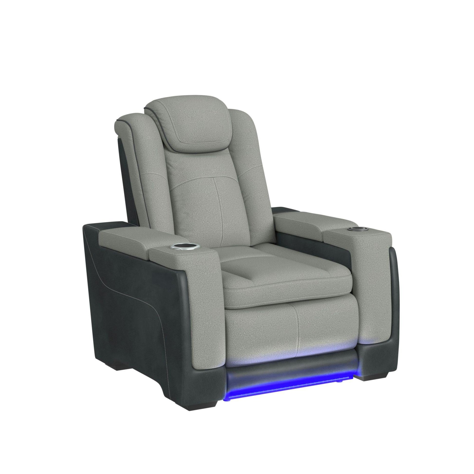 Elements International Lantana U - 13660 - 10562 - 105PP Power Motion Recliner - American Furniture of Slidell