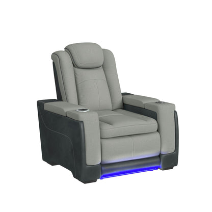 Elements International Lantana U - 13660 - 10562 - 105PP Power Motion Recliner - American Furniture of Slidell