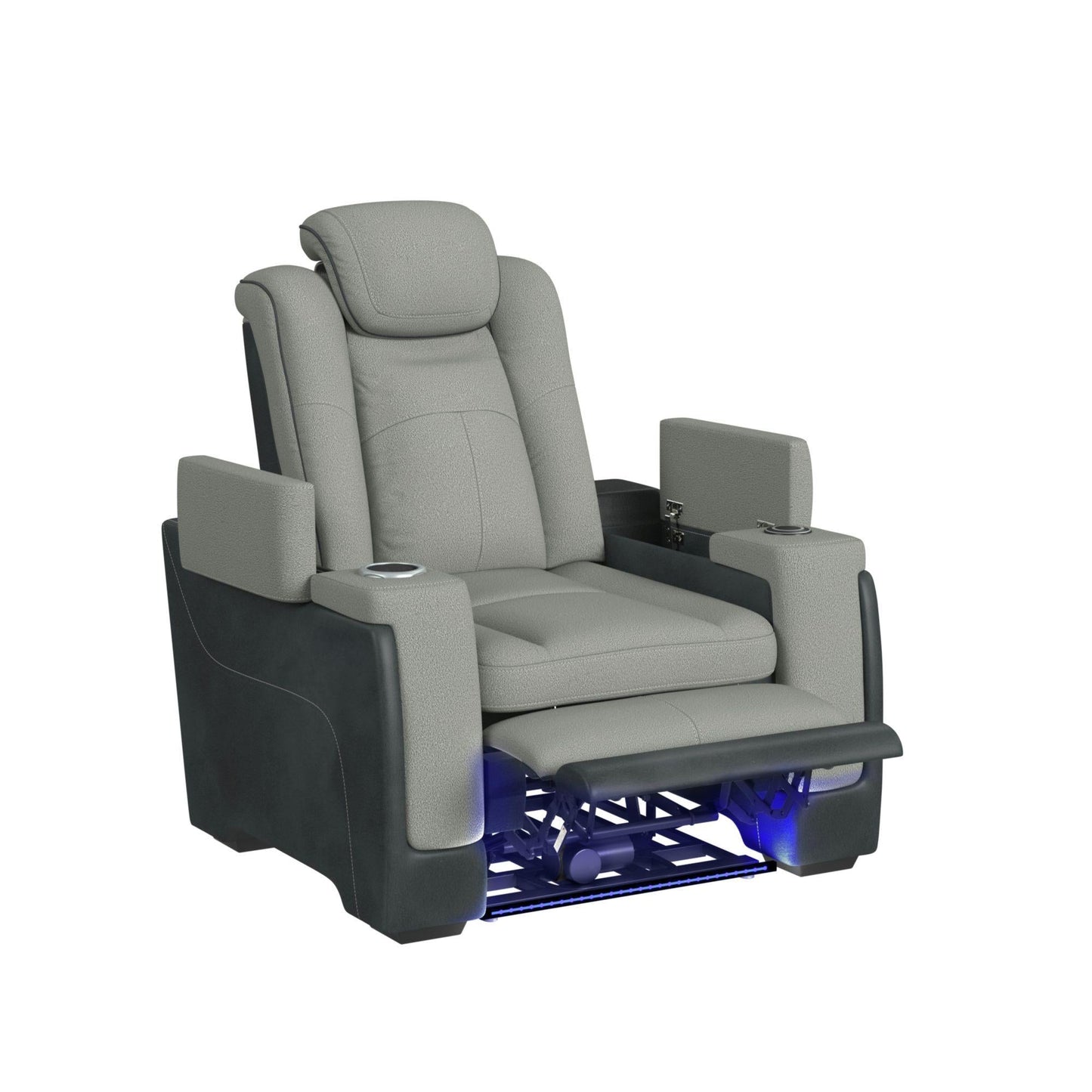 Elements International Lantana U - 13660 - 10562 - 105PP Power Motion Recliner - American Furniture of Slidell