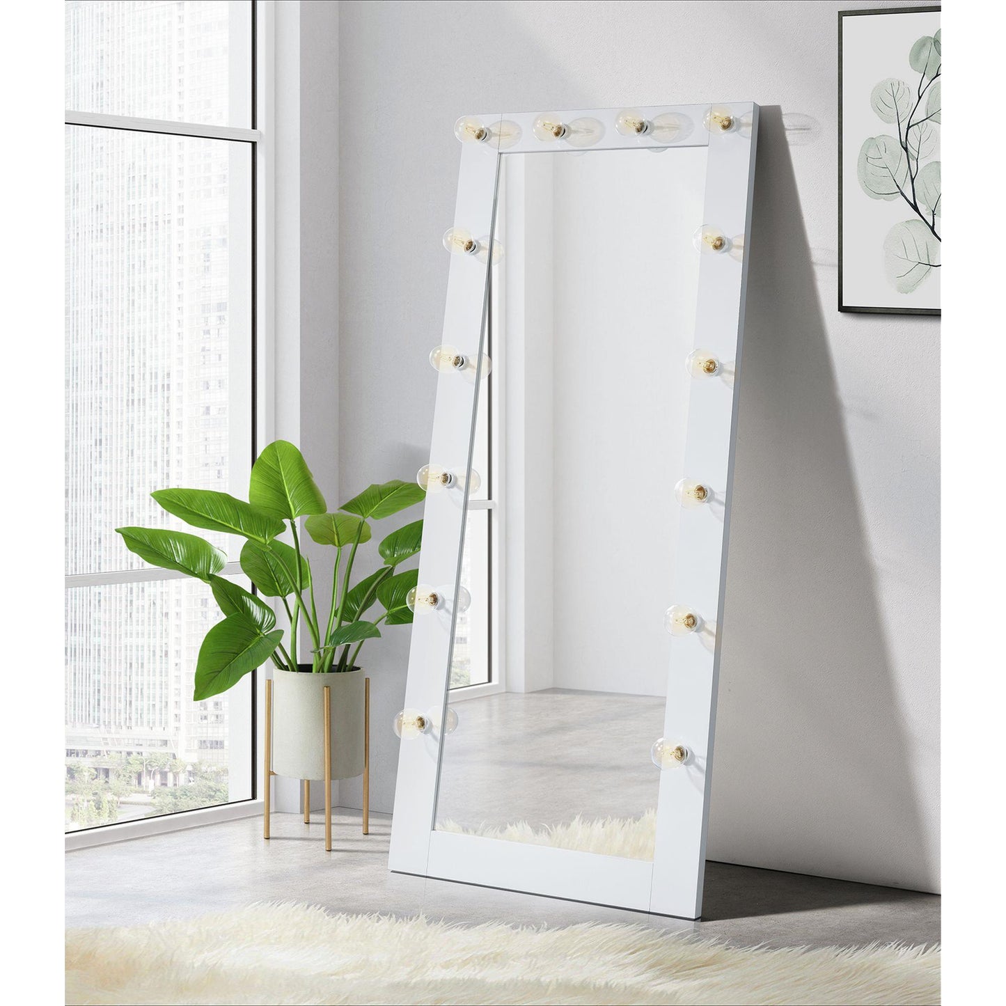 Elements International Lindy CVLY700FM Floor Mirror - American Furniture of Slidell