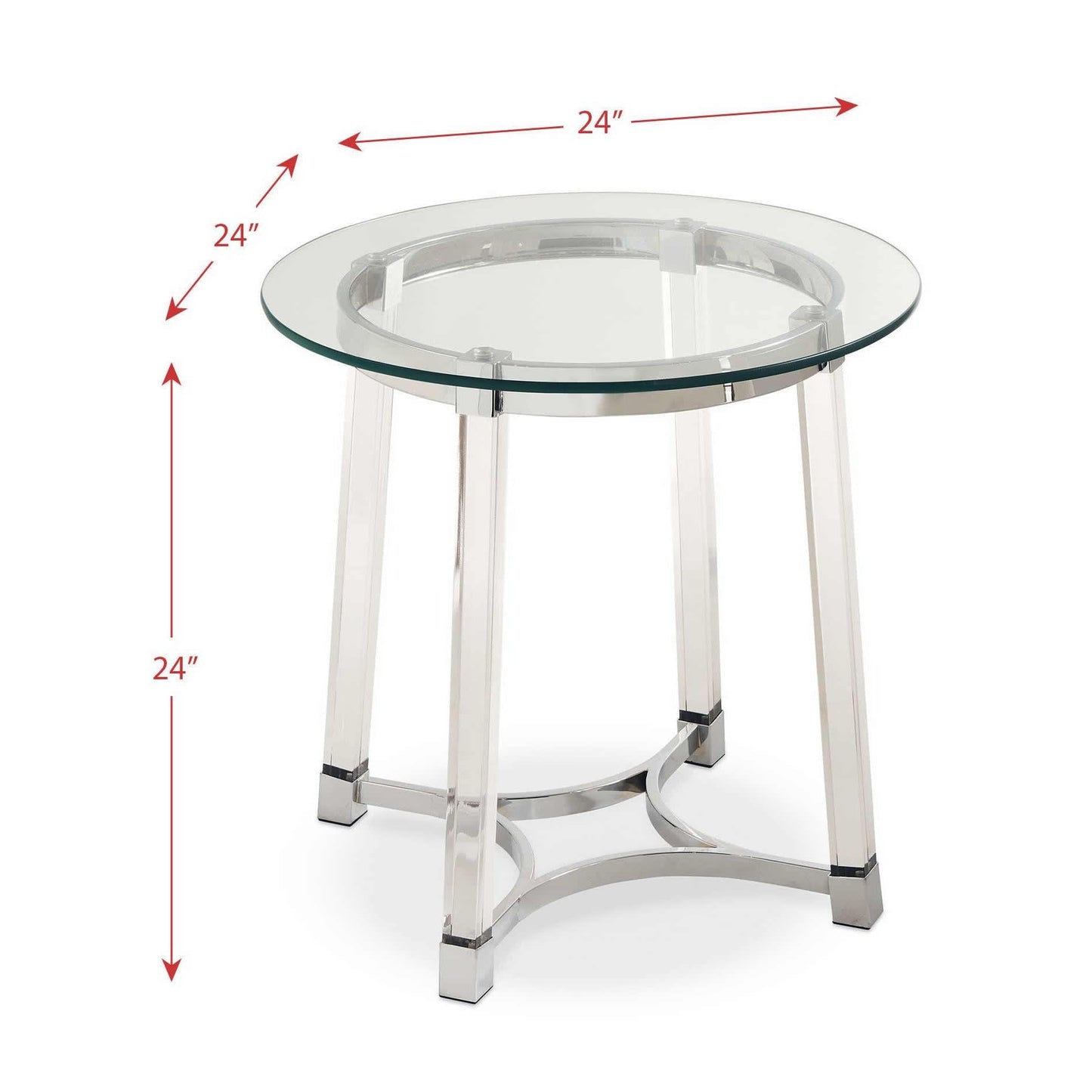 Elements International Lucinda End Table CLC100ET - American Furniture of Slidell