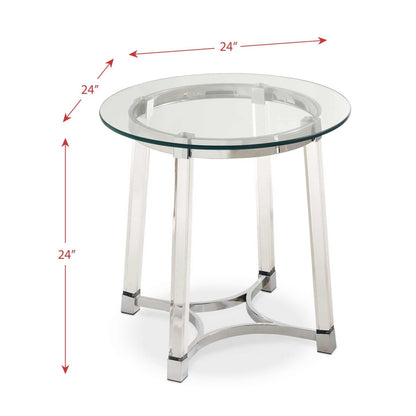 Elements International Lucinda End Table CLC100ET - American Furniture of Slidell