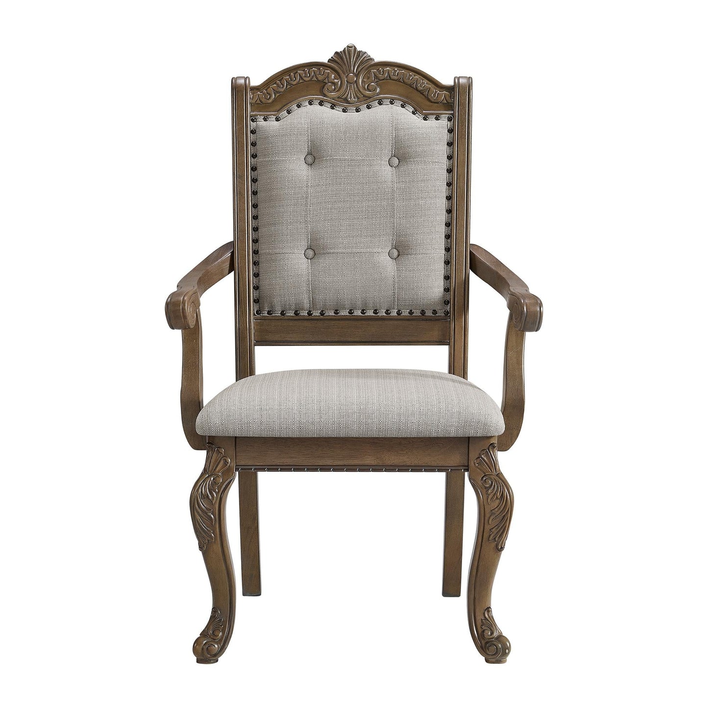 Elements International Madison Park D - 10460 - 5 - AC Dining Arm Chair - American Furniture of Slidell