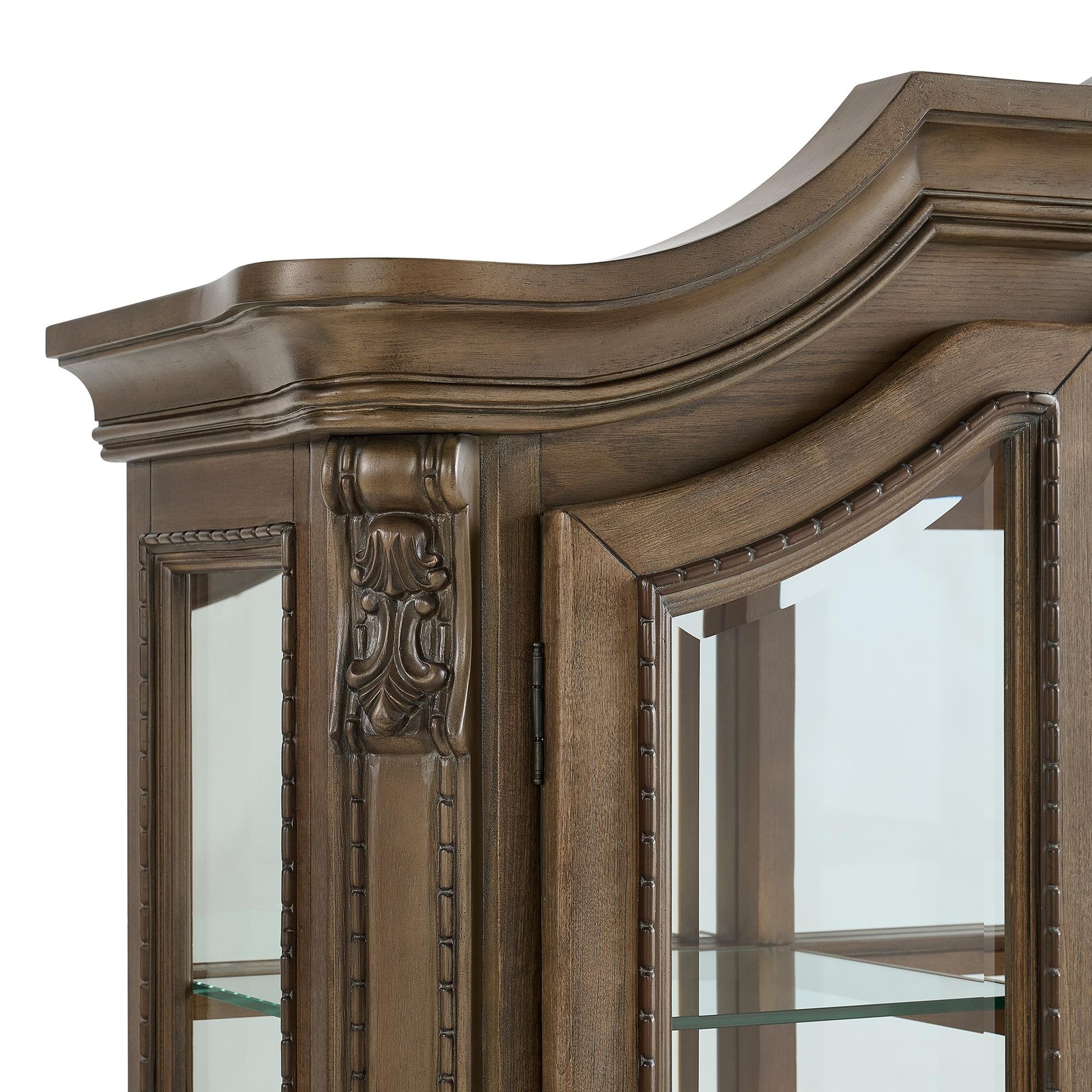 Elements International Madison Park DA - 10460 - 5 - SVHT Server And Hutch - American Furniture of Slidell