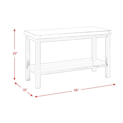 Elements International Marcello CML100ST Sofa Table - American Furniture of Slidell