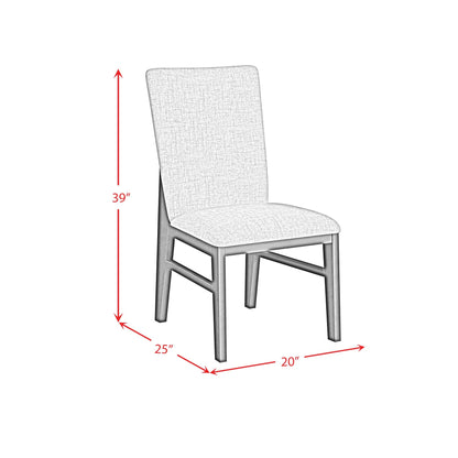 Elements International Marlene D - 15850 - 8 - SC Dining Side Chair - American Furniture of Slidell