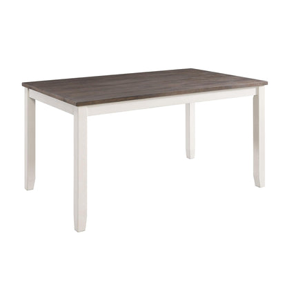 Elements International Martin Brown DMT7006DS 6 pc Dinette - American Furniture of Slidell