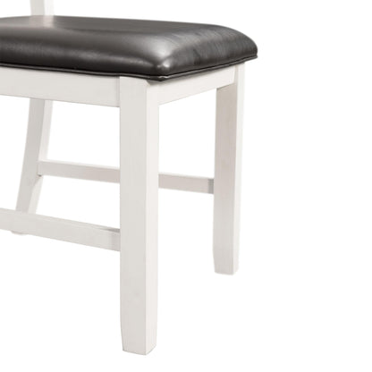 Elements International Martin Brown DMT7006DS 6 pc Dinette - American Furniture of Slidell