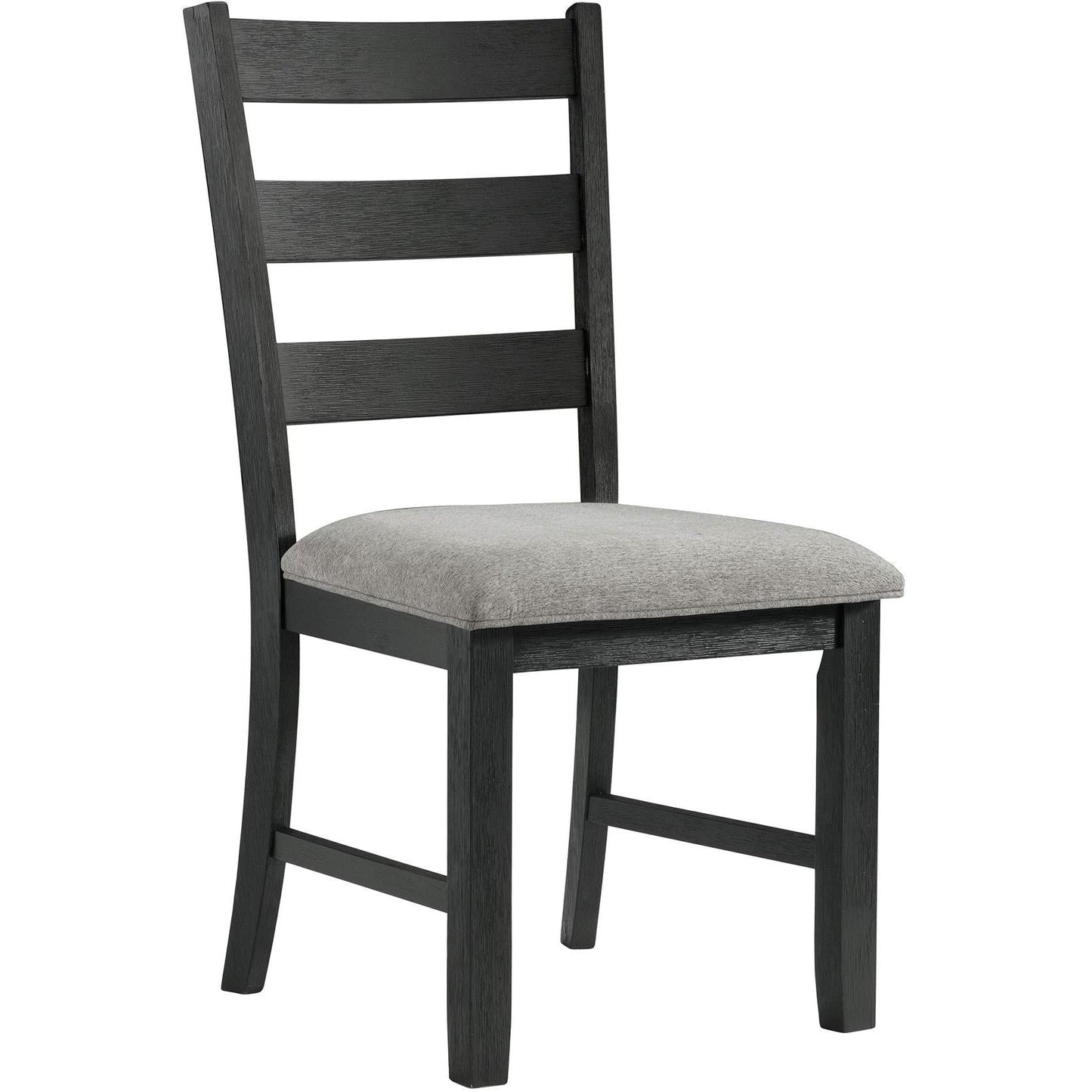 Elements International Martin DMT3003DLDS 3 pc Dinette - Grey/Black - American Furniture of Slidell