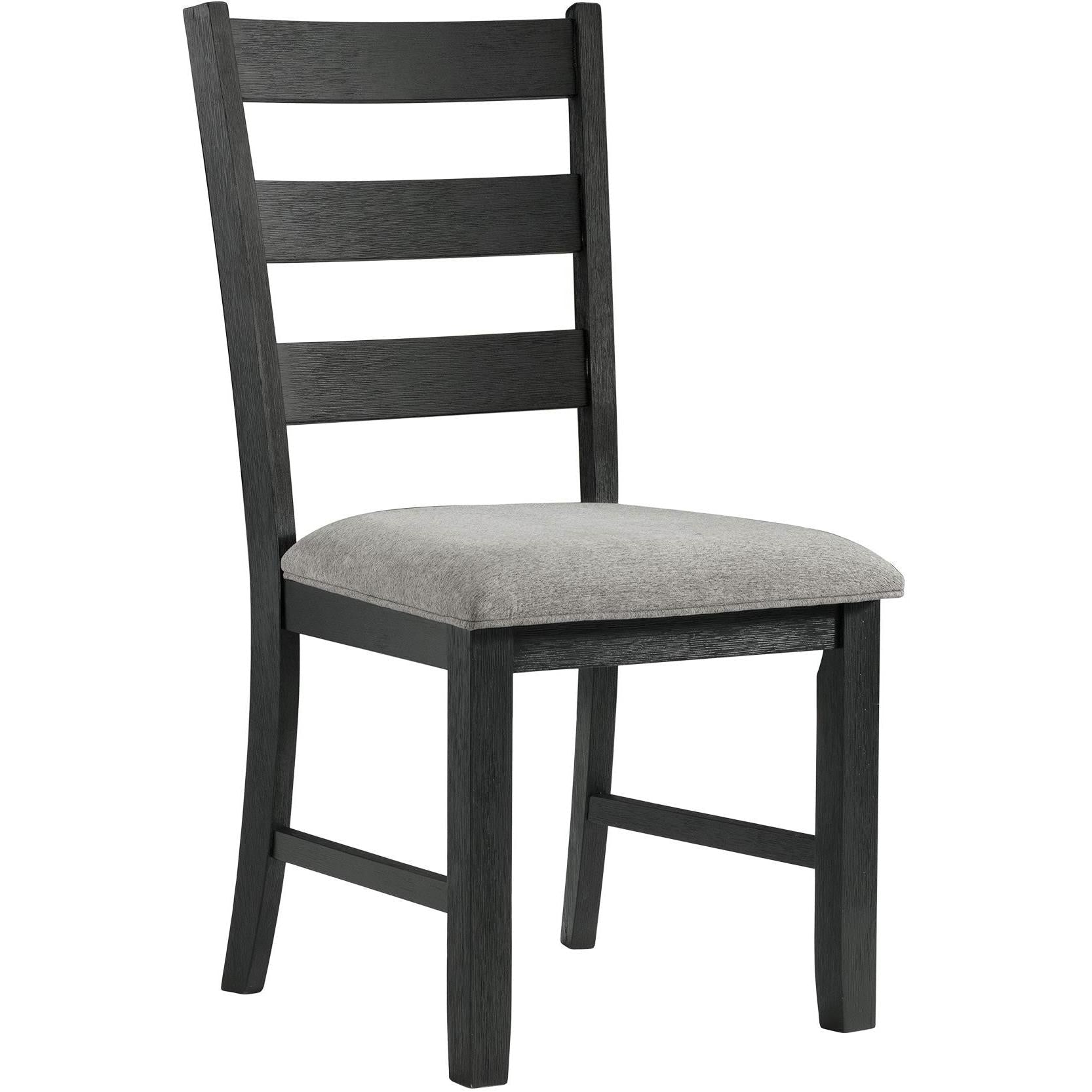 Elements International Martin DMT3003DLDS 3 pc Dinette - Grey/Black - American Furniture of Slidell