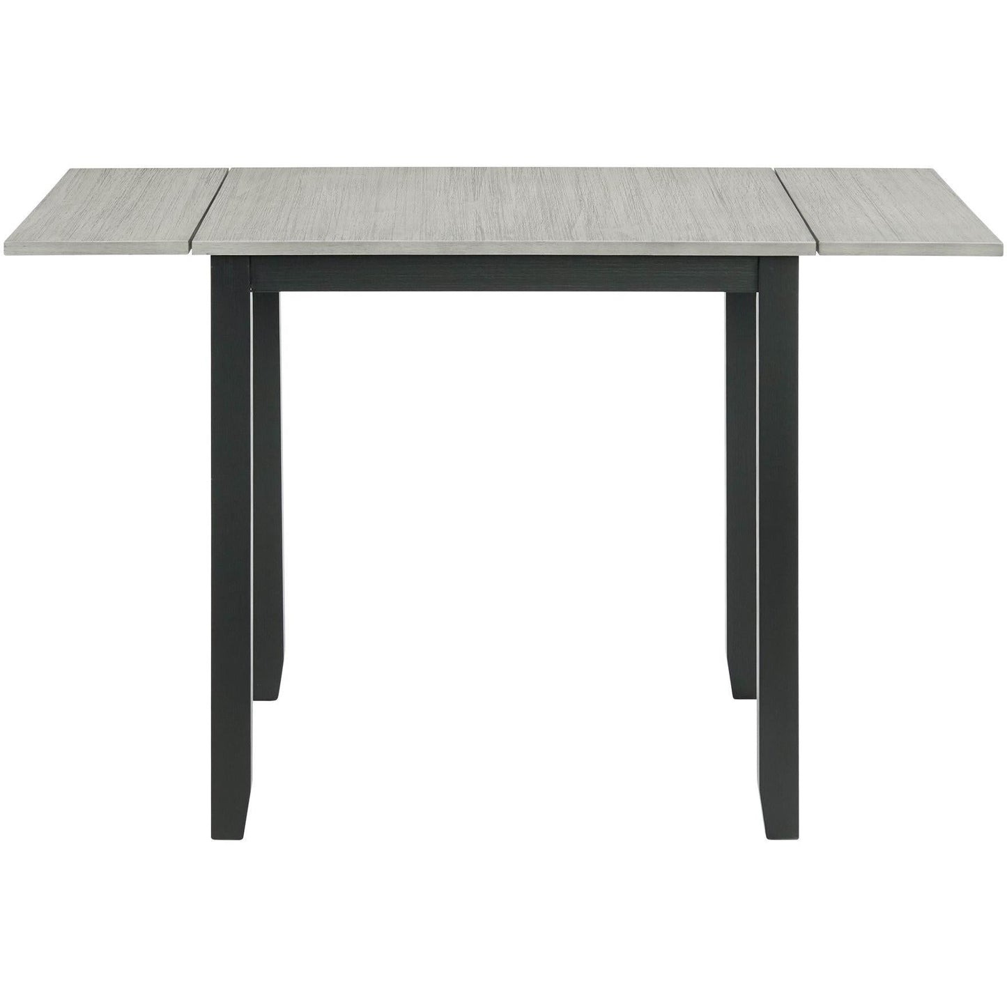 Elements International Martin DMT3003DLDS 3 pc Dinette - Grey/Black - American Furniture of Slidell