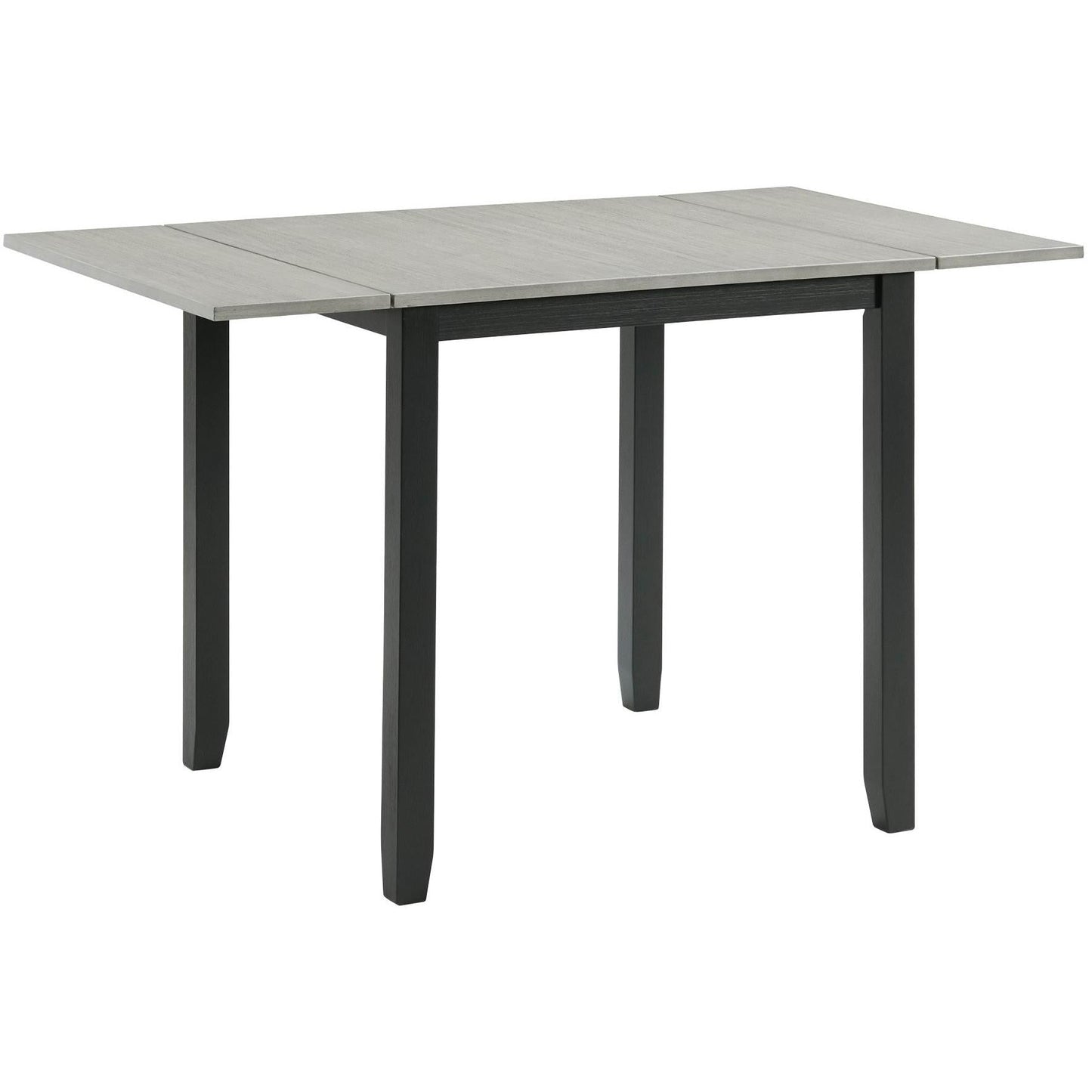 Elements International Martin DMT3003DLDS 3 pc Dinette - Grey/Black - American Furniture of Slidell