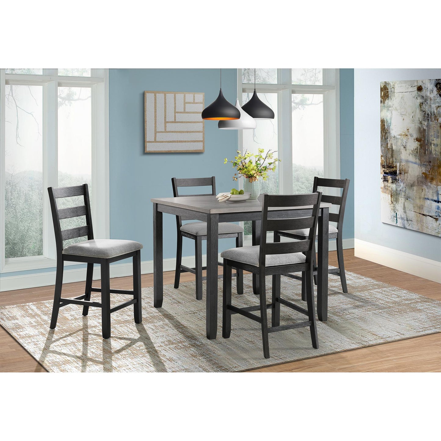 Elements International Martin DMT300CSC Counter Height Side Chair - American Furniture of Slidell