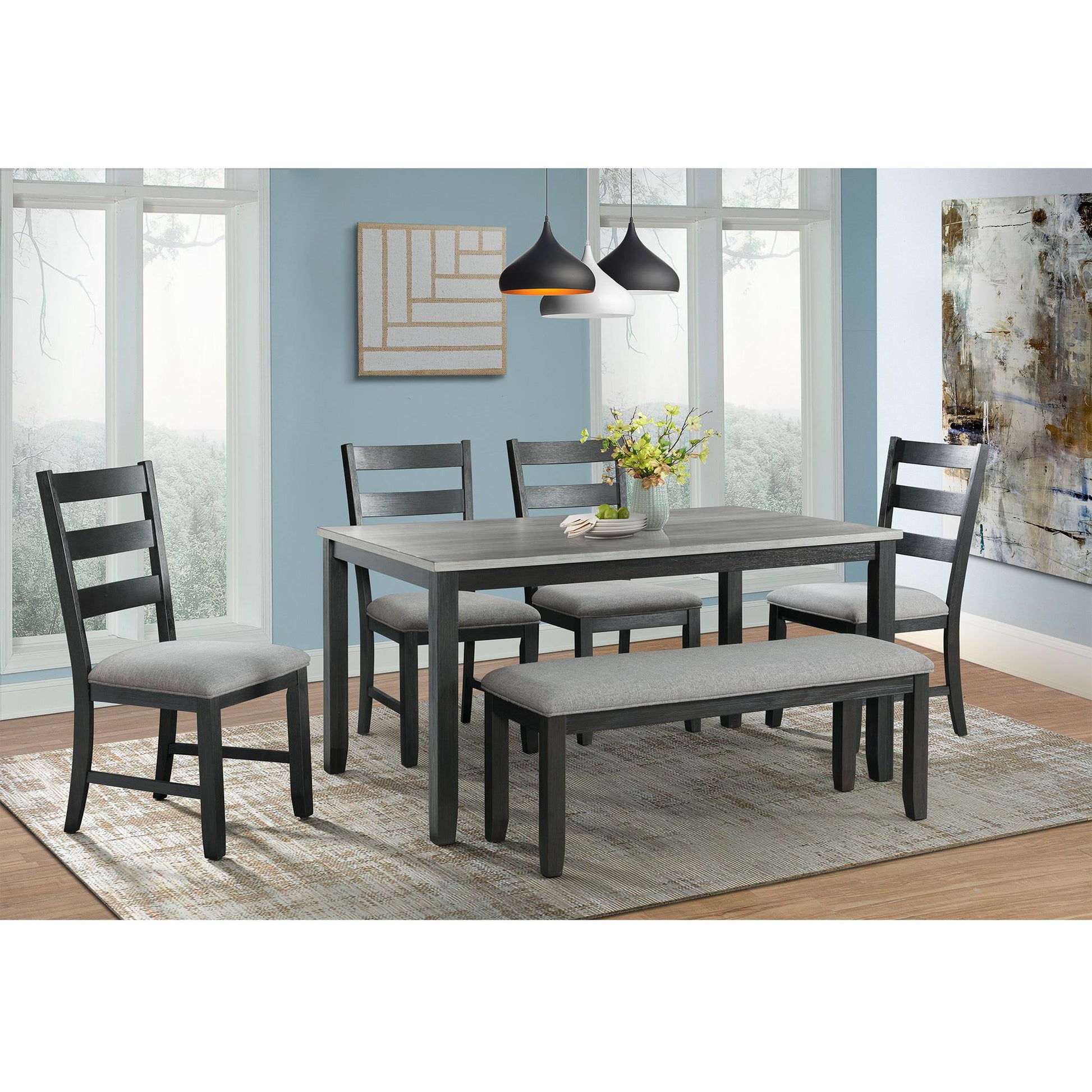 Elements International Martin DMT300SC Side Chair - American Furniture of Slidell