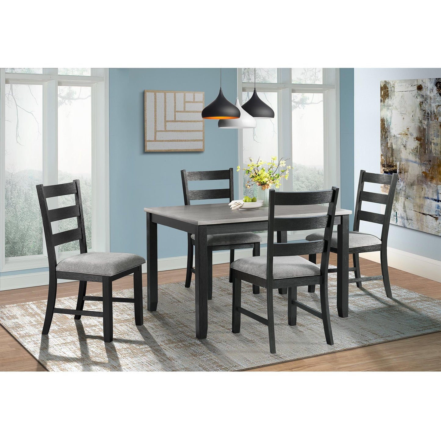 Elements International Martin DMT300SC Side Chair - American Furniture of Slidell