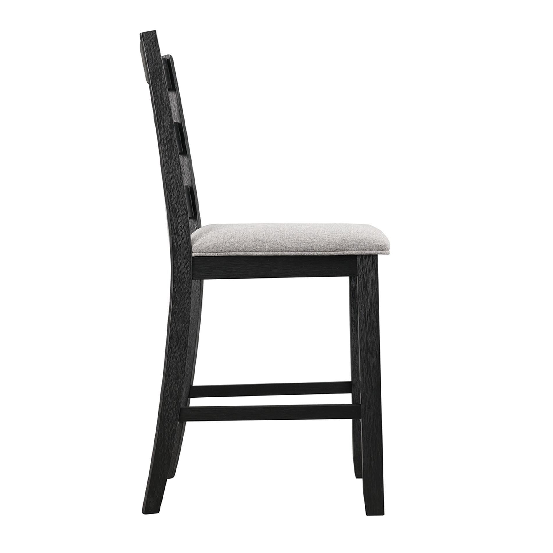 Elements International Martin Gray DMT3005CS 5 pc Counter Height Dinette - American Furniture of Slidell