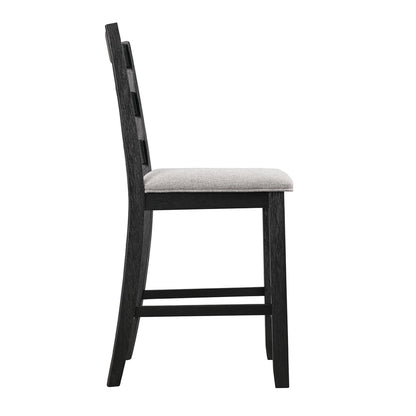 Elements International Martin Gray DMT3005CS 5 pc Counter Height Dinette - American Furniture of Slidell