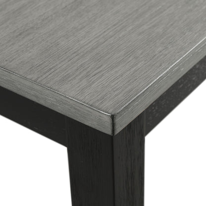 Elements International Martin Gray DMT3005CS 5 pc Counter Height Dinette - American Furniture of Slidell