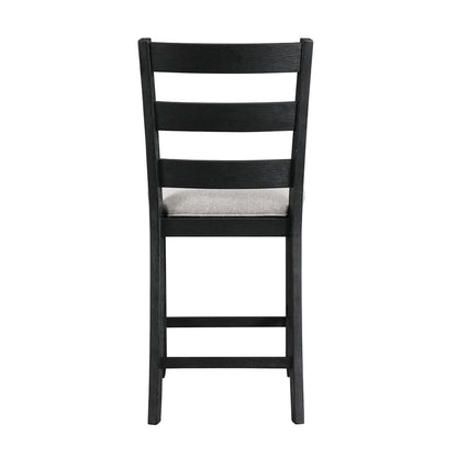 Elements International Martin Gray DMT3005CS 5 pc Counter Height Dinette - American Furniture of Slidell