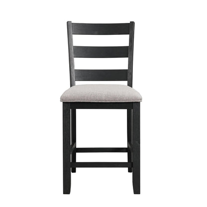 Elements International Martin Gray DMT3005CS 5 pc Counter Height Dinette - American Furniture of Slidell