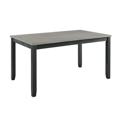 Elements International Martin Gray DMT3005DS 5 pc Dinette - American Furniture of Slidell