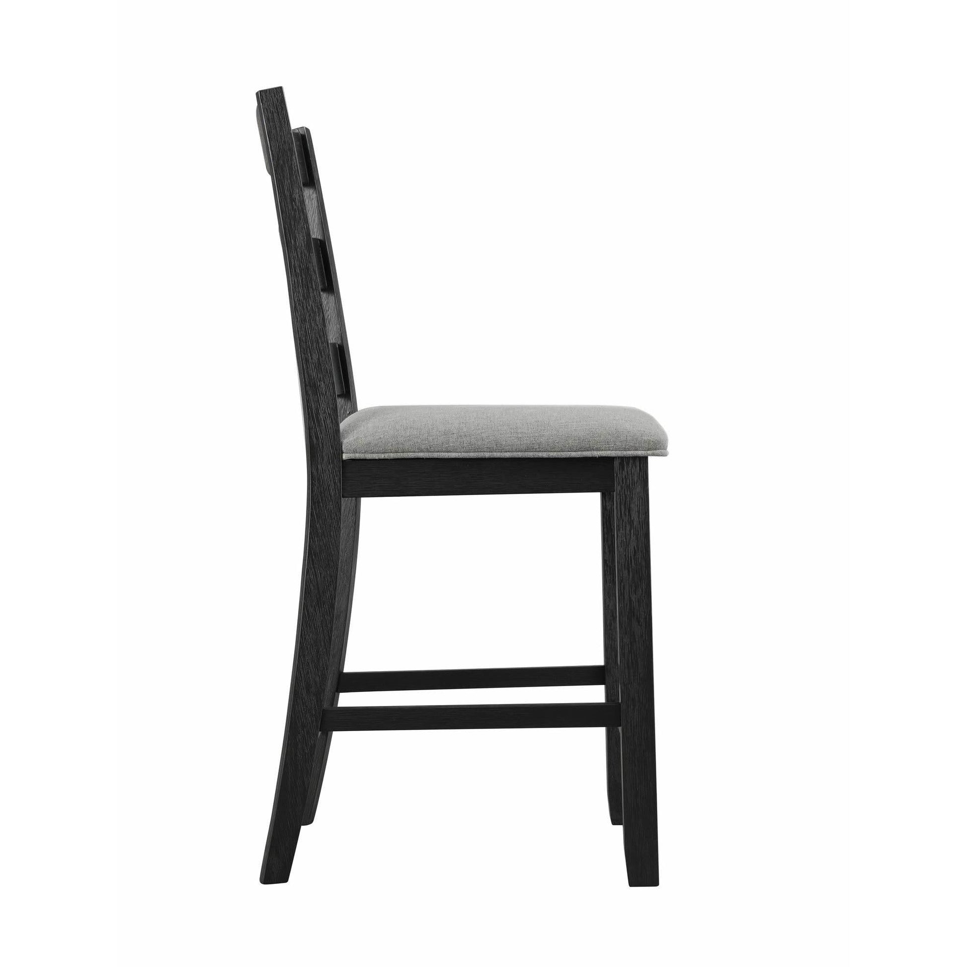 Elements International Martin Gray DMT3006CS 6 pc Counter Height Dinette - American Furniture of Slidell