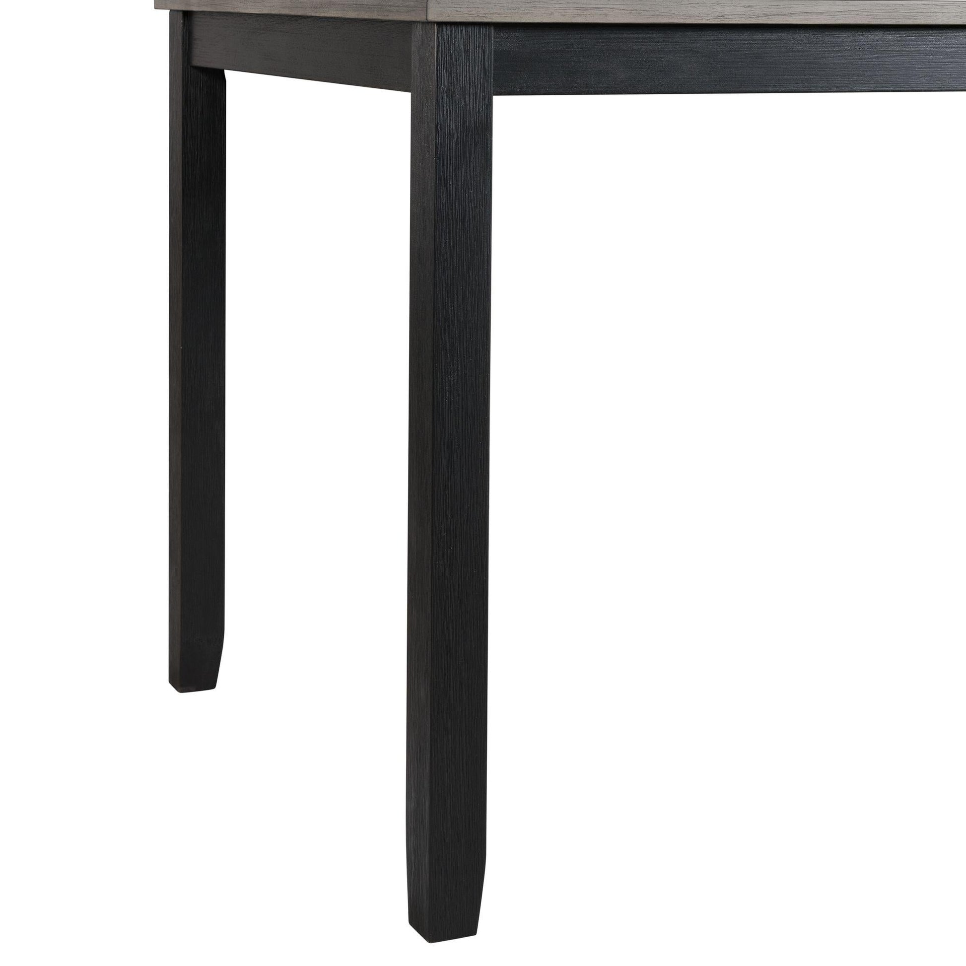 Elements International Martin Gray DMT3006CS 6 pc Counter Height Dinette - American Furniture of Slidell