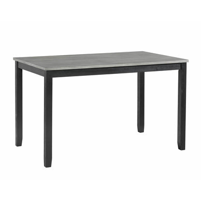 Elements International Martin Gray DMT3006CS 6 pc Counter Height Dinette - American Furniture of Slidell