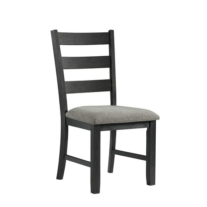 Elements International Martin Gray DMT3006DS 6 pc Dinette - American Furniture of Slidell