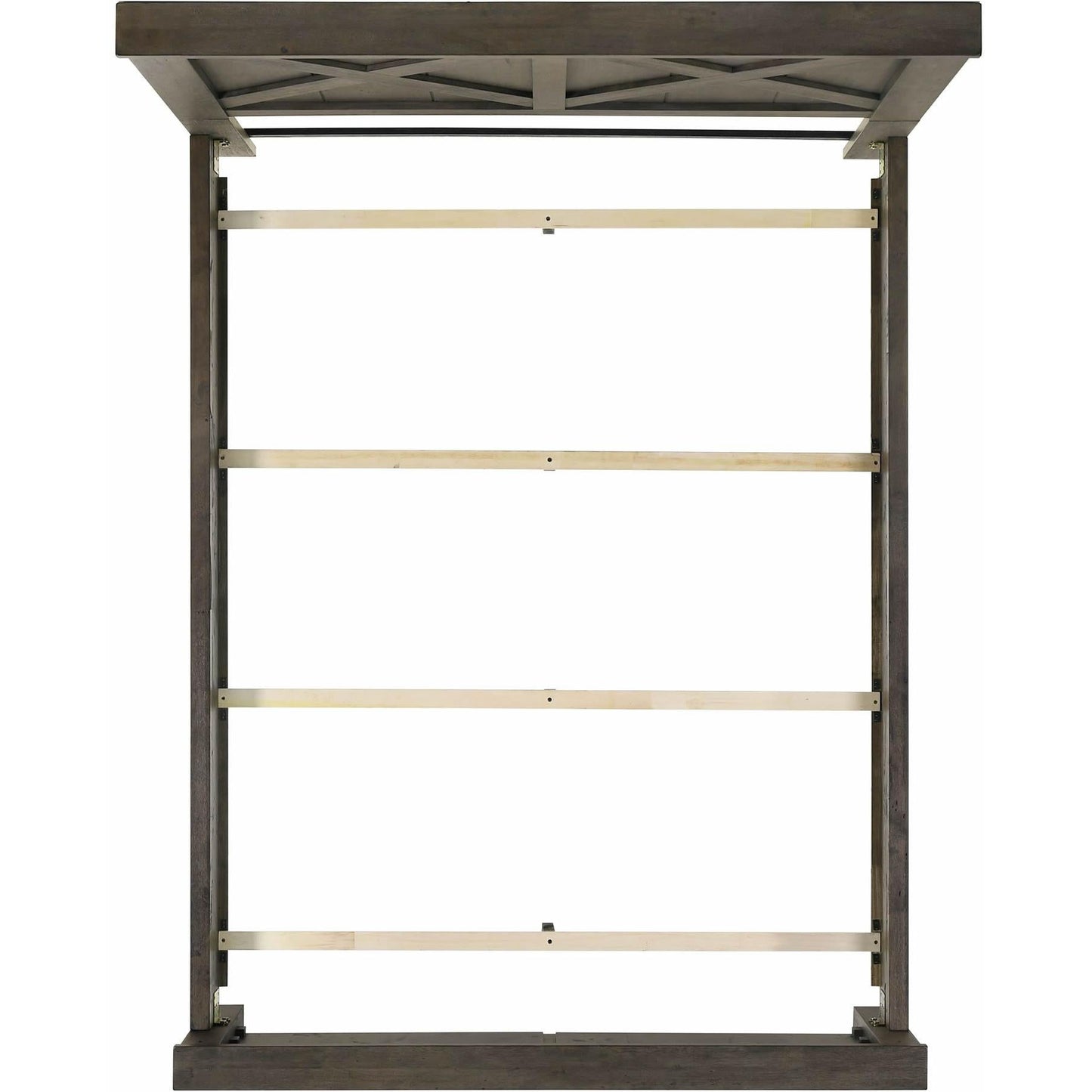 Elements International Maverick Queen Panel Bed Grey - American Furniture of Slidell