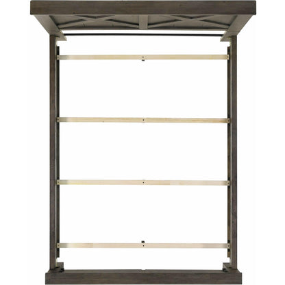 Elements International Maverick Queen Panel Bed Grey - American Furniture of Slidell