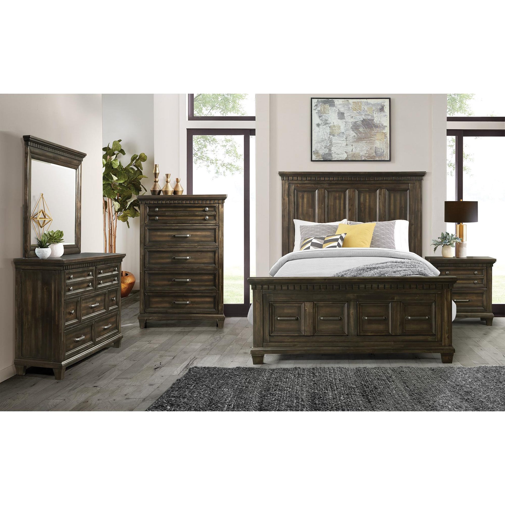 Elements International McCabe MB600MR Mirror - American Furniture of Slidell