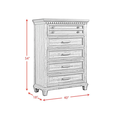 Elements International McCoy B - 10530 - 5 - CH 5 - Drawer Chest - American Furniture of Slidell