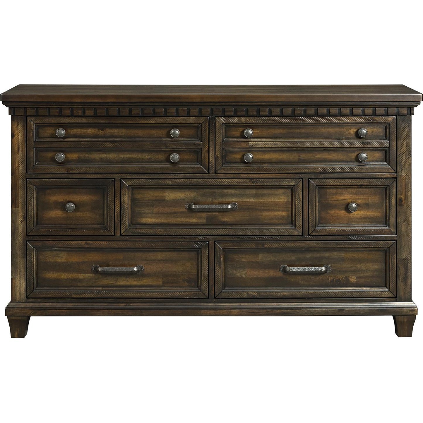 Elements International McCoy B - 10530 - 5 - DR 7 - Drawer Dresser - American Furniture of Slidell