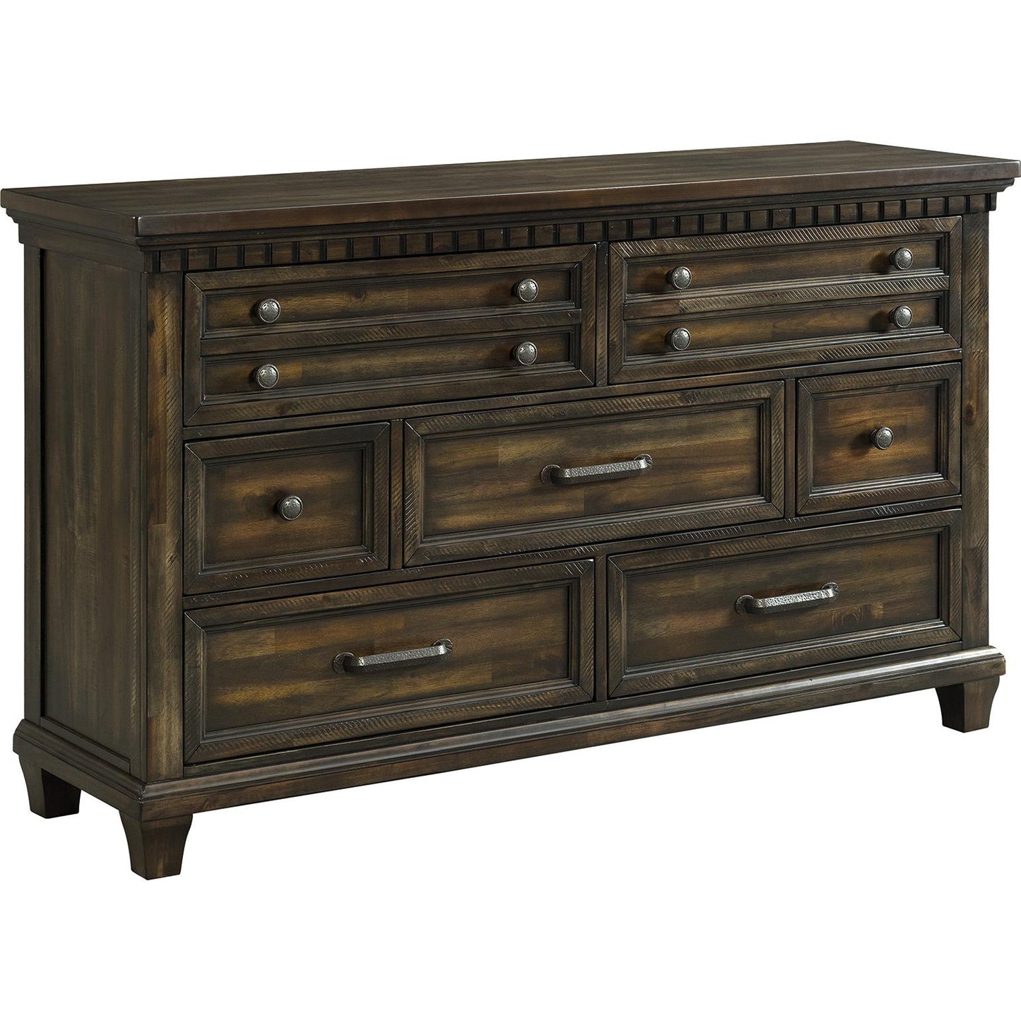 Elements International McCoy B - 10530 - 5 - DR 7 - Drawer Dresser - American Furniture of Slidell