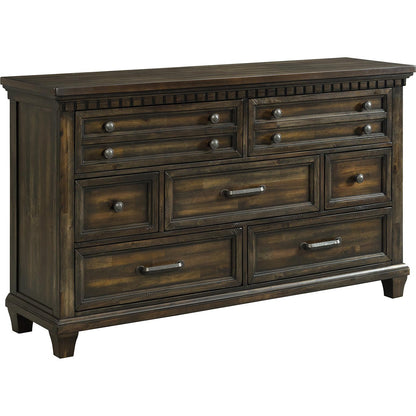 Elements International McCoy B - 10530 - 5 - DR 7 - Drawer Dresser - American Furniture of Slidell