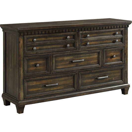 Elements International McCoy B - 10530 - 5 - DR 7 - Drawer Dresser - American Furniture of Slidell