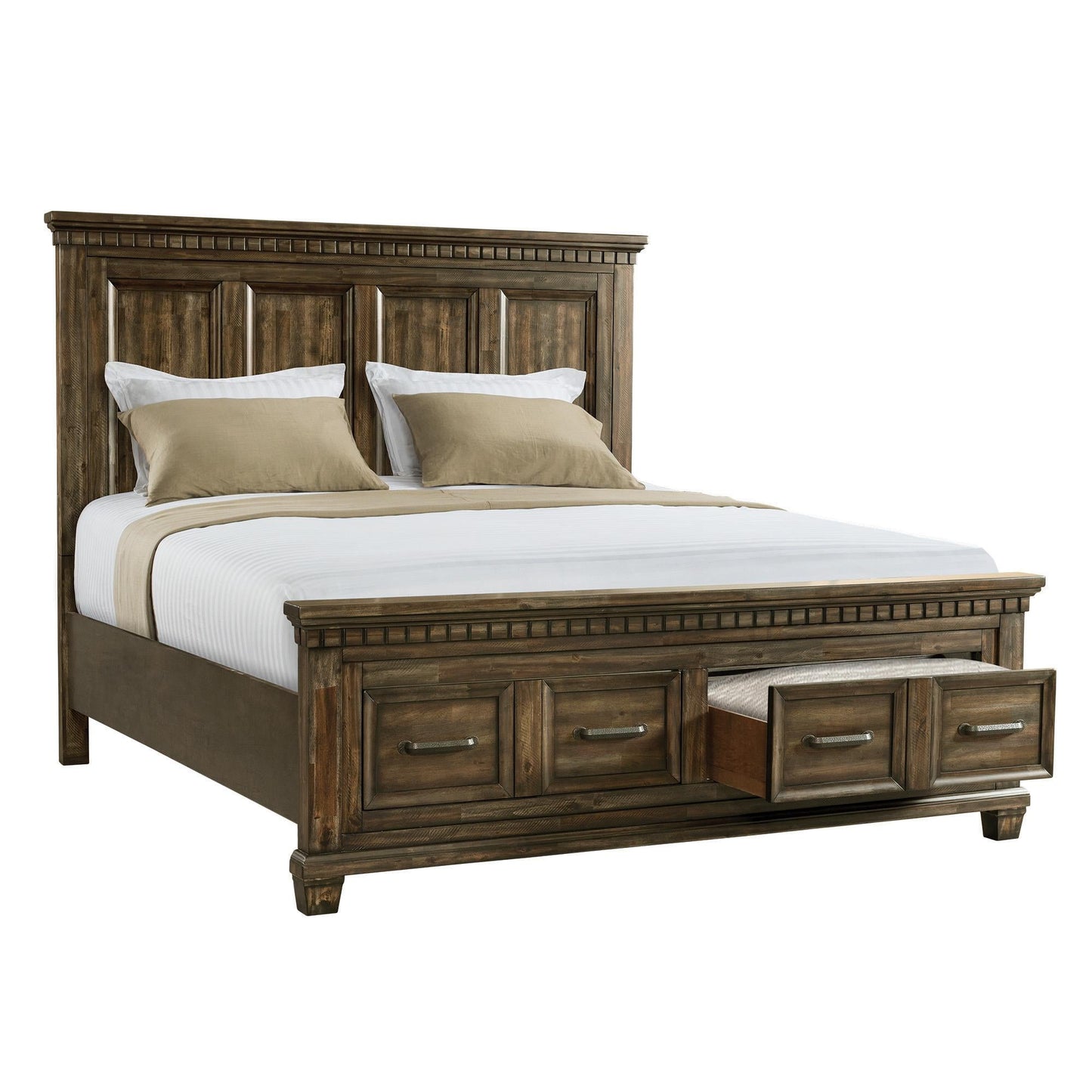 Elements International McCoy B - 10530 - 5 - KSB King Storage Bed - American Furniture of Slidell