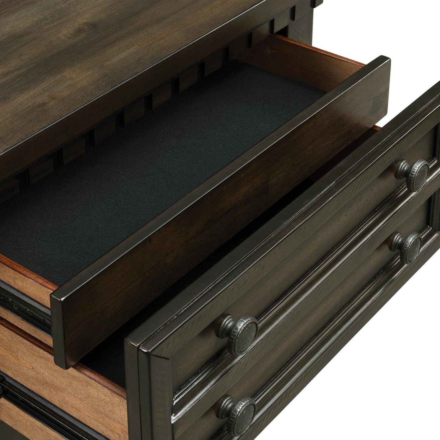 Elements International McCoy B - 10530 - 5 - NS 2 - Drawer Nightstand - American Furniture of Slidell