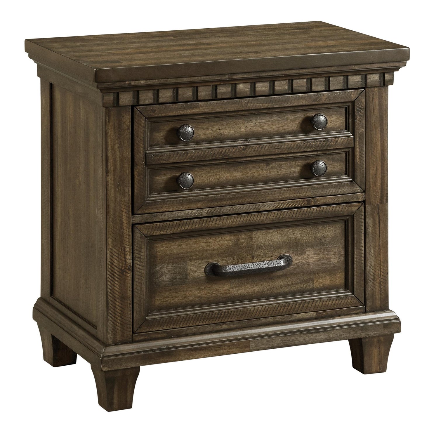 Elements International McCoy B - 10530 - 5 - NS 2 - Drawer Nightstand - American Furniture of Slidell