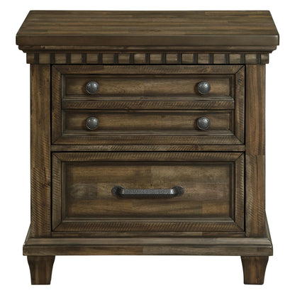 Elements International McCoy B - 10530 - 5 - NS 2 - Drawer Nightstand - American Furniture of Slidell