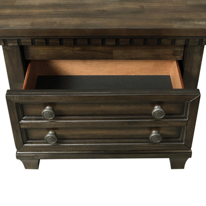 Elements International McCoy B - 10530 - 5 - NS 2 - Drawer Nightstand - American Furniture of Slidell