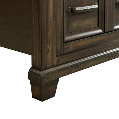 Elements International McCoy B - 10530 - 5 - QSB Queen Storage Bed - American Furniture of Slidell