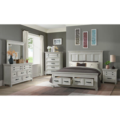 Elements International McCoy B - 10530 - 7 - NS 2 - Drawer Nightstand - American Furniture of Slidell
