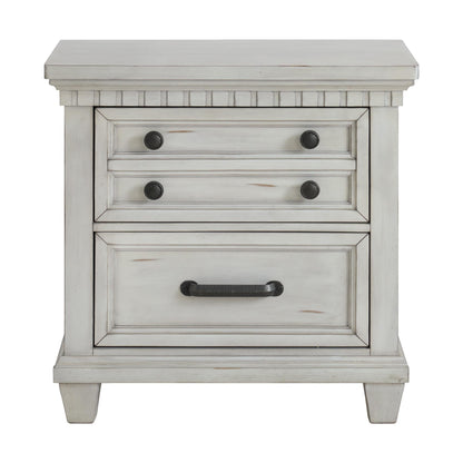 Elements International McCoy B - 10530 - 7 - NS 2 - Drawer Nightstand - American Furniture of Slidell