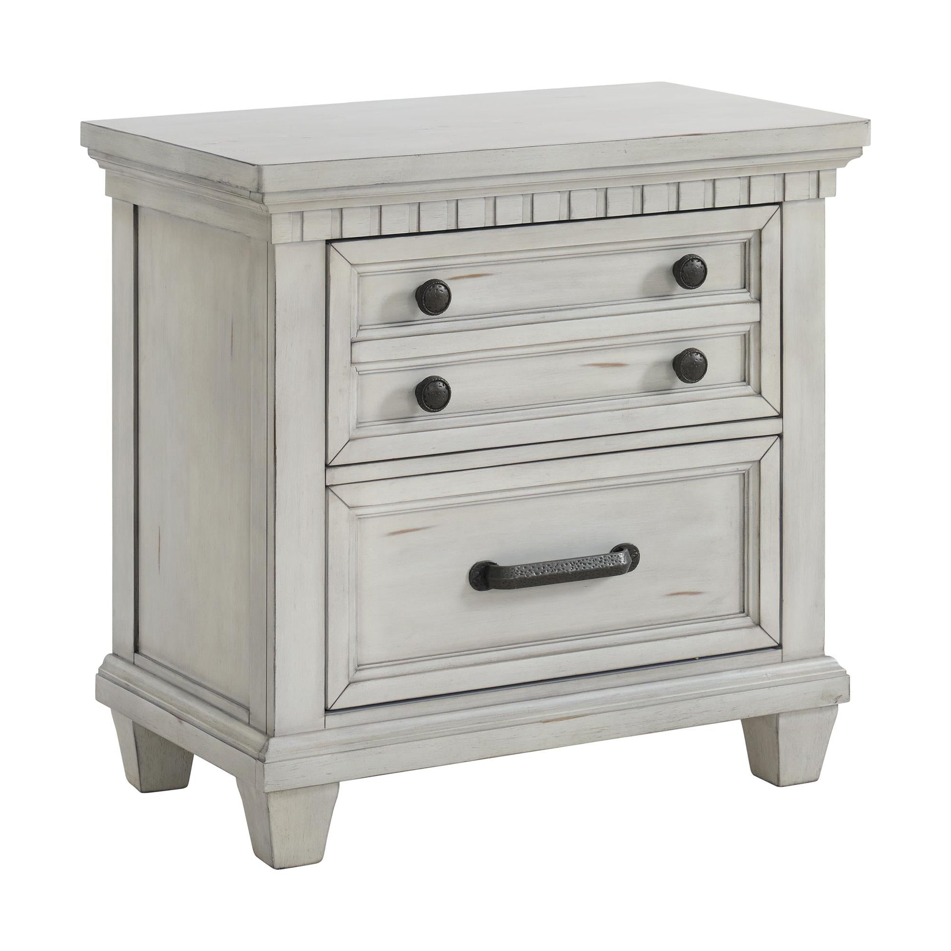 Elements International McCoy B - 10530 - 7 - NS 2 - Drawer Nightstand - American Furniture of Slidell