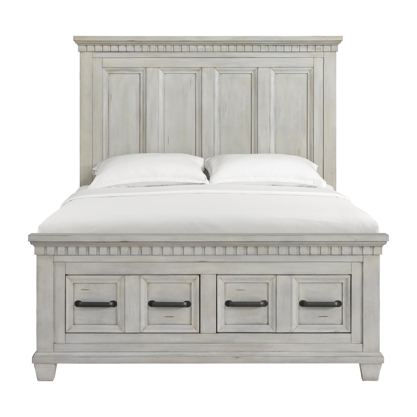 Elements International McCoy B - 10530 - 7 - QSB Queen Storage Bed - American Furniture of Slidell