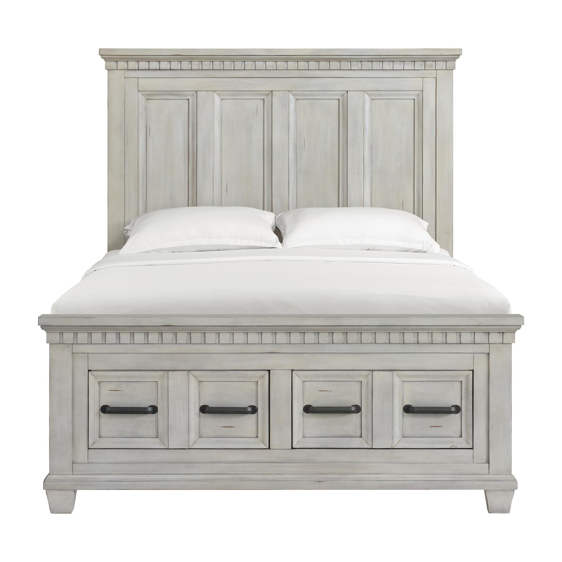 Elements International McCoy B - 10530 - 7 - QSB Queen Storage Bed - American Furniture of Slidell