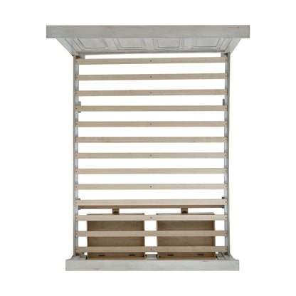Elements International McCoy B - 10530 - 7 - QSB Queen Storage Bed - American Furniture of Slidell